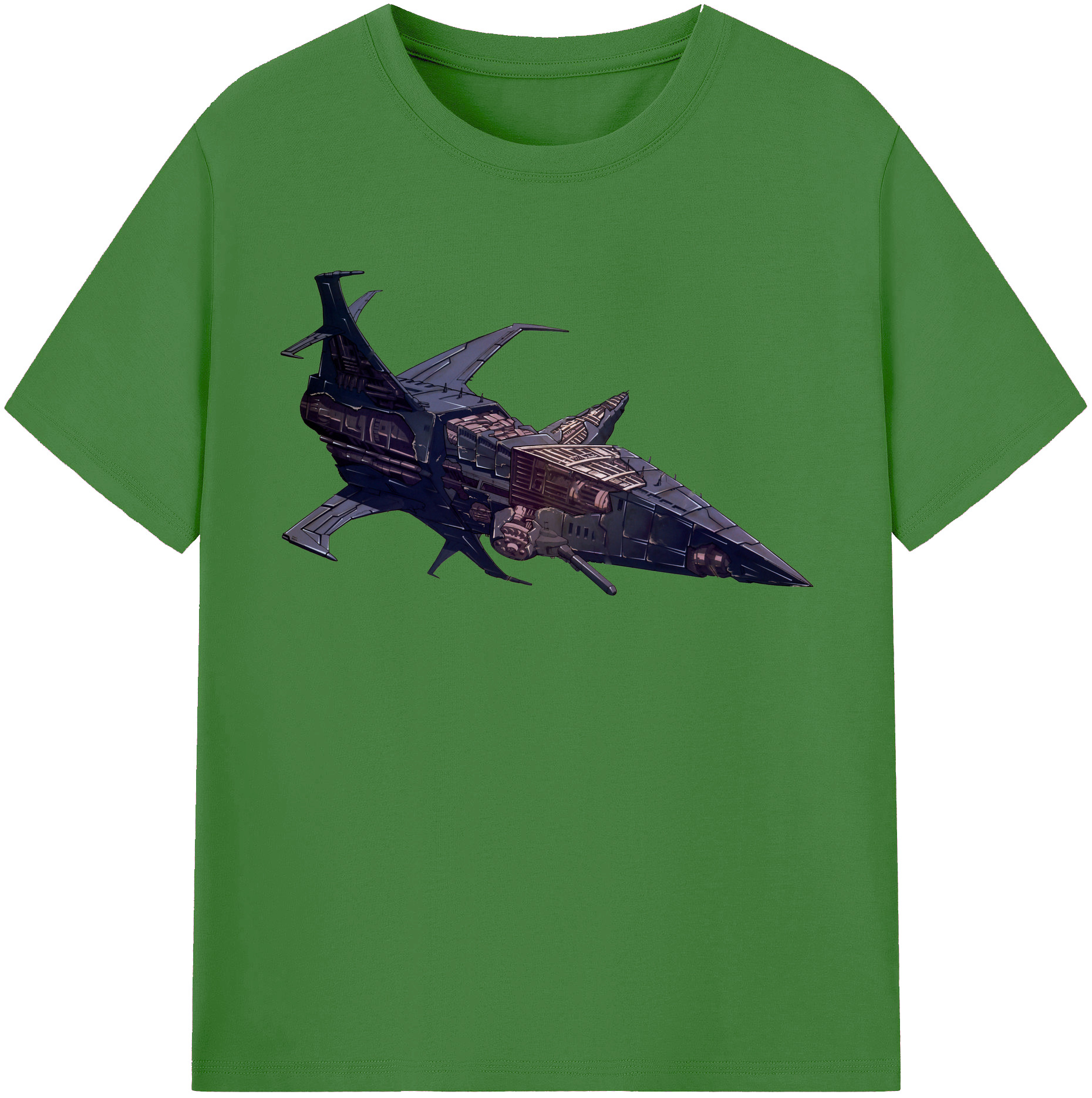 （画像用）  レディースカジュアルプリントTシャツ（綿100％）
